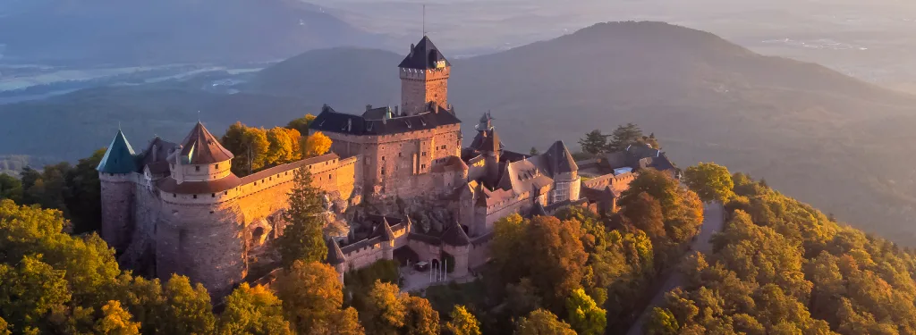 Le Haut Koenigsbourg, une « locomotive » pour les châteaux d'Alsace